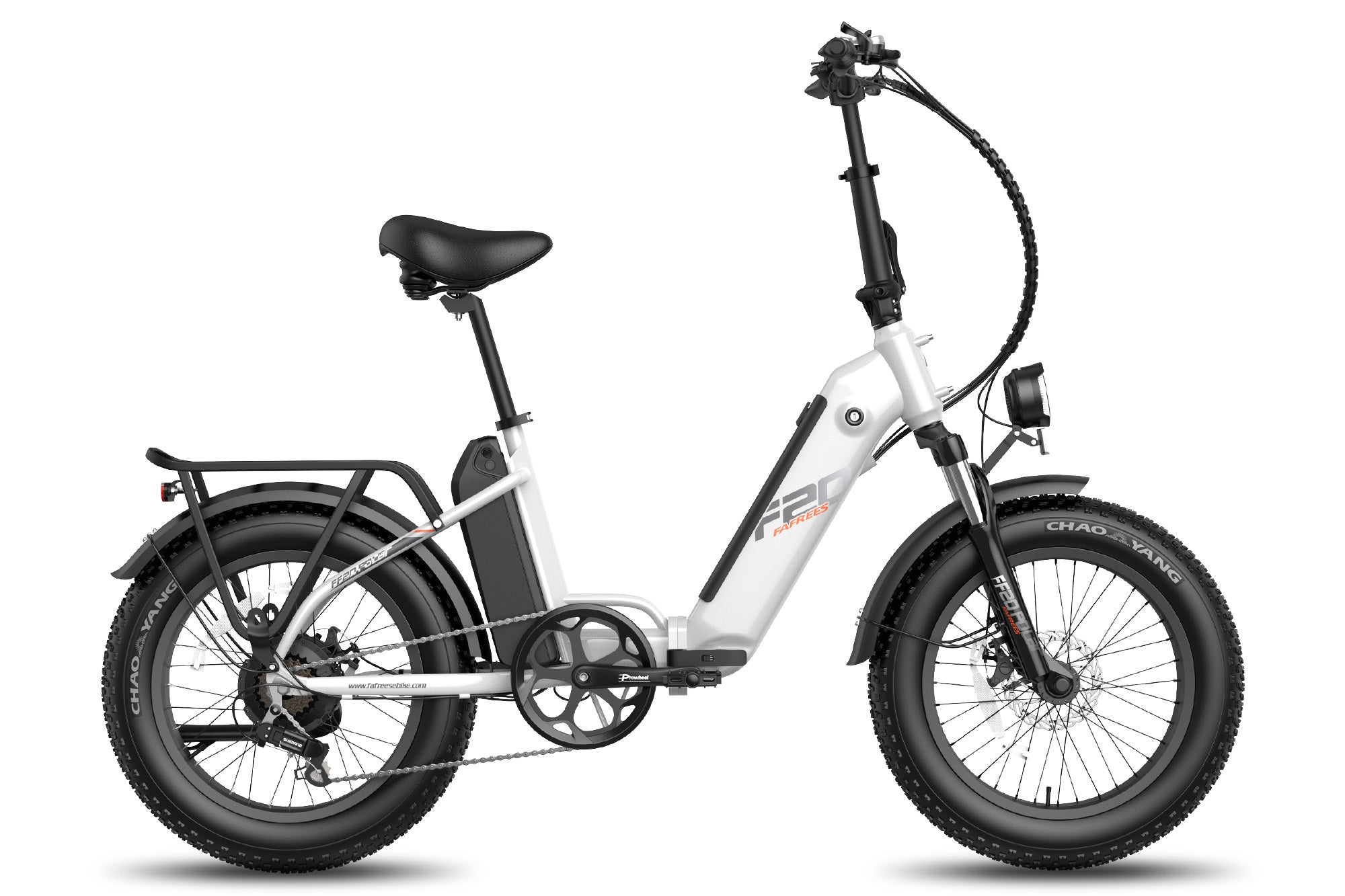 Fafrees FF20 Polar City Fat Tire Step Thru Folding E bike 20 inch Fafrees Ebike